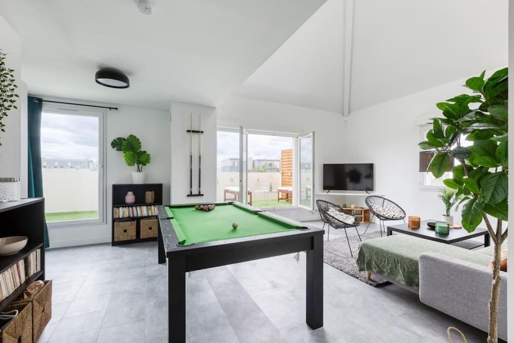 Premium Flat 6 People With Billard And Terrace Stade De France Saint-Denis  Exterior foto
