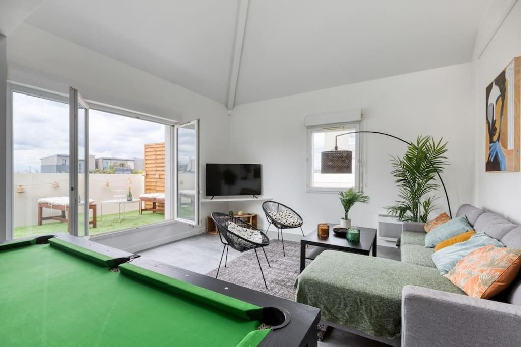 Premium Flat 6 People With Billard And Terrace Stade De France Saint-Denis  Exterior foto