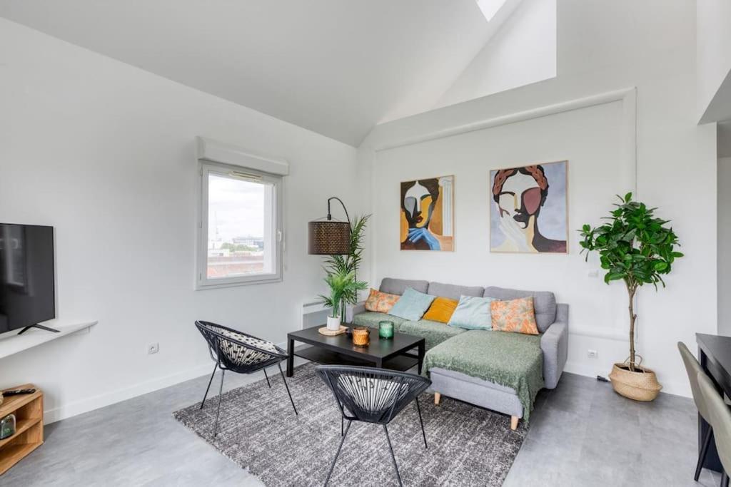 Premium Flat 6 People With Billard And Terrace Stade De France Saint-Denis  Exterior foto